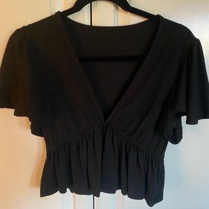 black blouse
